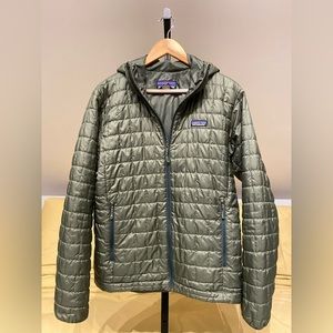 Patagonia Nano Puff Hoody Jacket  M in Basin Green